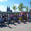 Rikscha Tour in Köln (1 Stunde)