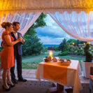 Romantischer Kurzurlaub mit Dinner im Freien bei Kulmbach fuer 2