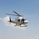 Hubschrauber-Rundflug ueber die Saechsische Schweiz