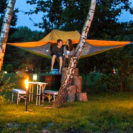 Schwebezelt Übernachtung bei Duisburg für 2