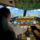 Flugsimulator Boeing 777 in Tuebingen