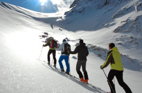 Das ist der Gipfel fuer passionierte Skifahrer.