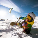 Snowkiting