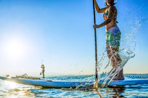 Verbinde Erholung mit Fitness auf dem SUP-Board!