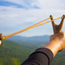 Steinschleuder-Parcours fuer 2 Raum Leipzig