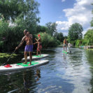 SUP Tour durch Leipzig