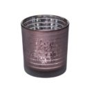 Teelichthalter Christmas Lights, Glas