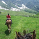 Reitausflug mit Picknick im Tessin