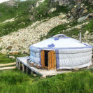Übernachtung in der Jurte im Tessin für 2