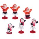 Wackelfiguren-Set, 50-tlg. Santa & Snowman