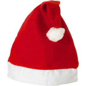 Traditionelle Weihnachtsmütze. Maße: ca. 38 x Ø 17 cm.