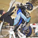 Motorrad Wheelie-Training Raum Wien